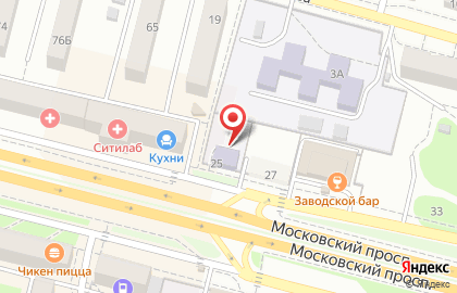 Детская школа искусств №10 на Московском проспекте на карте