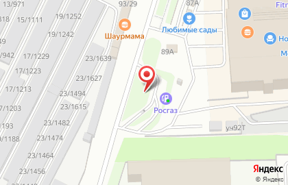 АГЗС Барановская на карте