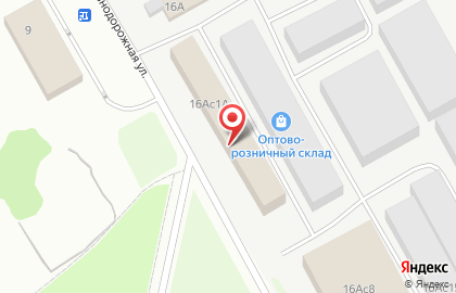 Магазин ВиноГрад на Железнодорожной улице на карте