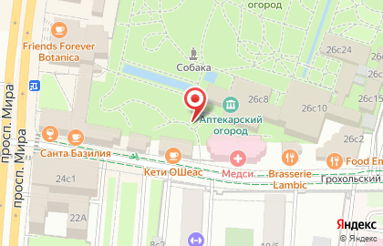  Ортопедический салон ОРТЕКА Проспект Мира на карте