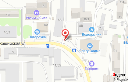 Шашлычная №1 на Каширской улице на карте