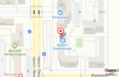 Туристическое агентство Пегас Туристик в Орджоникидзевском районе на карте