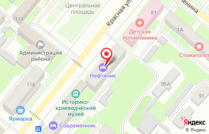Страховой мир на Красной улице на карте