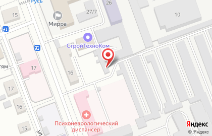 Автогаражный кооператив Восток на Восточной улице на карте