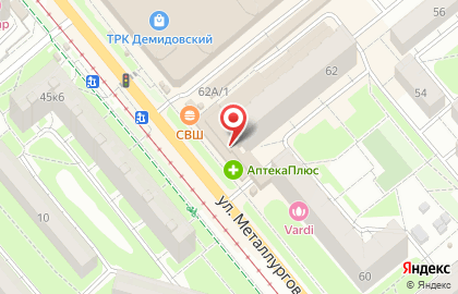 Магазин рыбы в Туле на карте