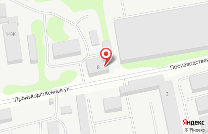 Столовая на Производственной, 8 на карте