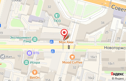 Микрокредитная компания РосДеньги в Центральном районе на карте