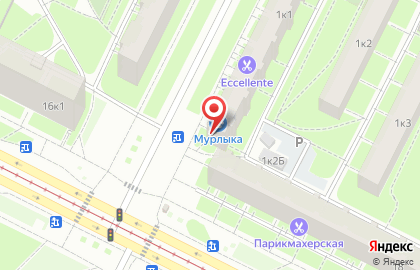 Пивная Дворик №1 на улице Софьи Ковалевской на карте
