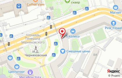 Delphi в Центральном районе на карте