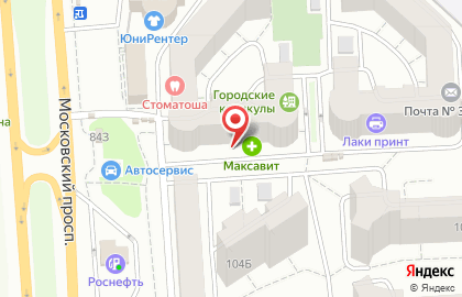 Магазин Радуга в Воронеже на карте