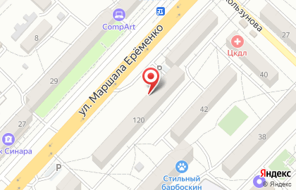 Магазин автозапчастей и автоаксессуаров в Краснооктябрьском районе на карте