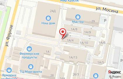 Магазин кровельных и фасадных материалов Таврос в Советском районе на карте