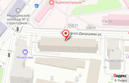 Транспортная компания Инжелтранс на Рубцовско-Дворцовой улице на карте