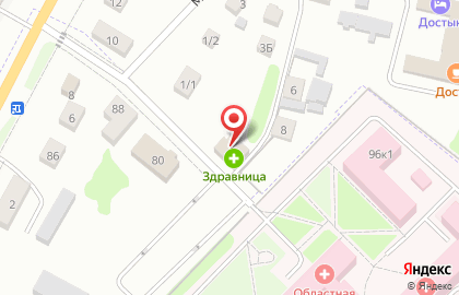 Аптека Здравница в Тюмени на карте