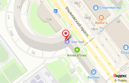 Японская парикмахерская Чио Чио на Ульяновском проспекте на карте