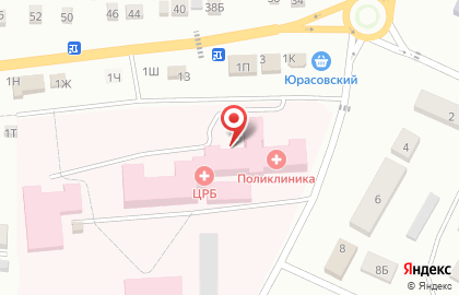 Ольховатская районная больница на карте