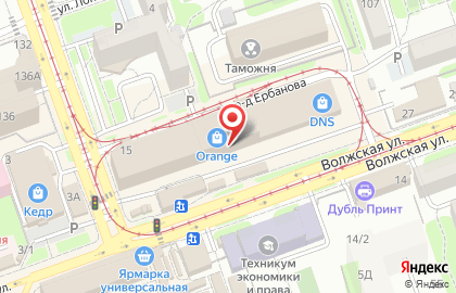 Служба курьерской доставки СберЛогистика в Октябрьском районе на карте