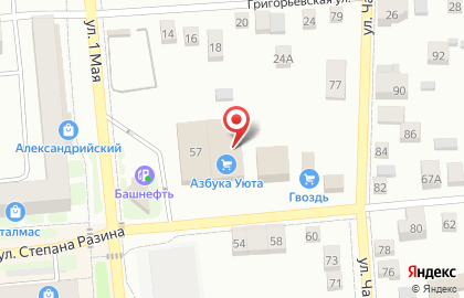 Строительный магазин Азбука Уюта на карте