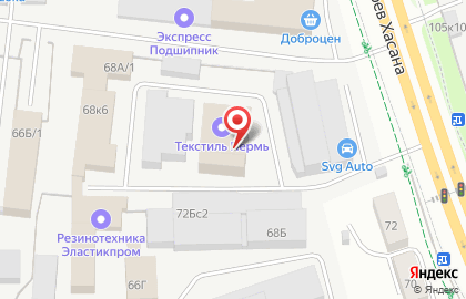 Компания Элемент на улице Героев Хасана на карте
