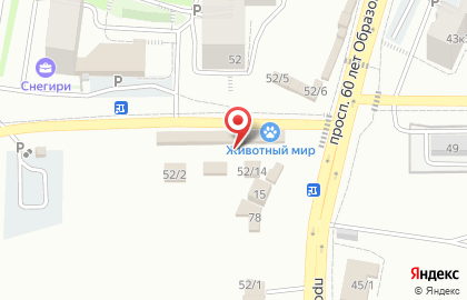 Автостоянка в Красноярске на карте