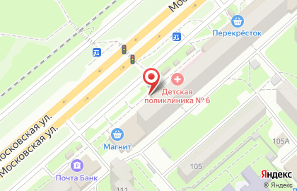 Бережная аптека на Московской улице на карте