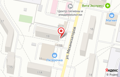 Многопрофильный центр Цифра-com на улице Механизаторов на карте