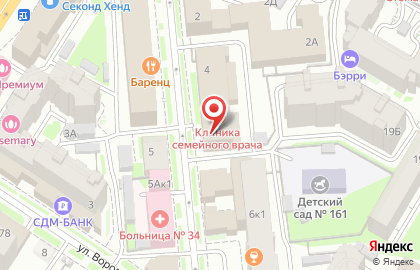 Бизнес-центр на Костина, ОАО НИИ автоматизированных систем на карте