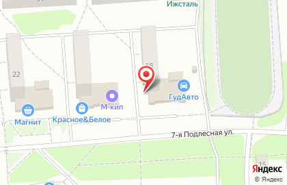Тюнинг-ателье Evo Service в Ижевске на карте