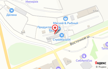 Многопрофильный магазин в Новосибирске на карте