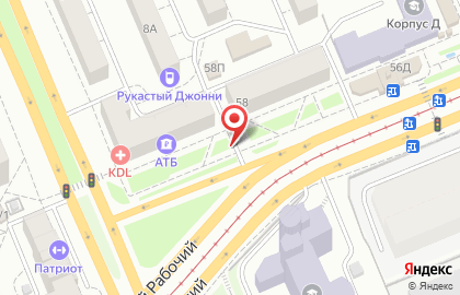 Киоск по продаже печатной продукции в Ленинском районе на карте