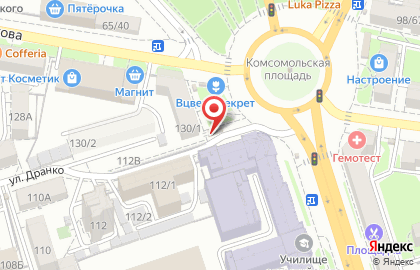 Киоск фастфудной продукции на улице Мечникова на карте