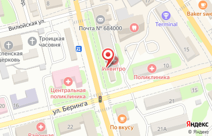 Аптека Фармакон в Петропавловске-Камчатском на карте