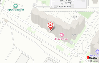 Зоосалон Пушистик на улице Борисовка на карте
