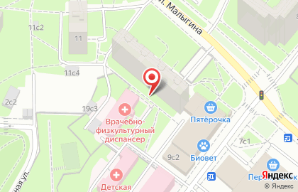 Сервис на Бабушкинской на карте