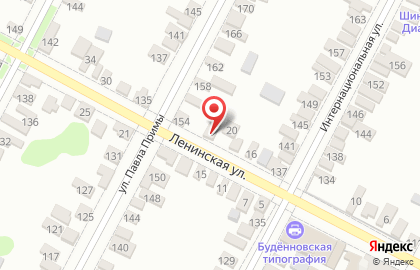 Участковый пункт полиции, опорный пункт на Ленинской улице на карте