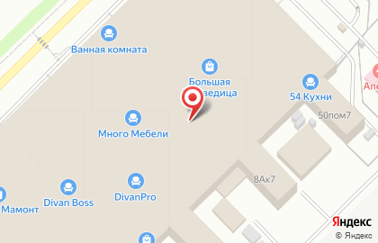 Мебельный салон Оптима на Светлановской улице на карте