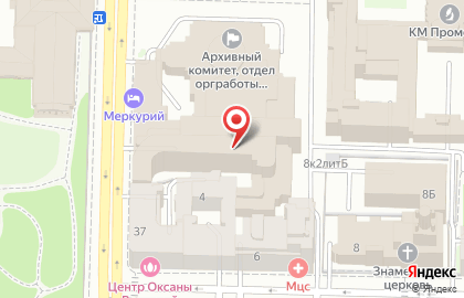 Центр медицинской косметологии Оксаны Волковой на Таврической улице на карте