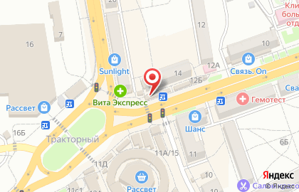 Аптека Апрель в Волгограде на карте