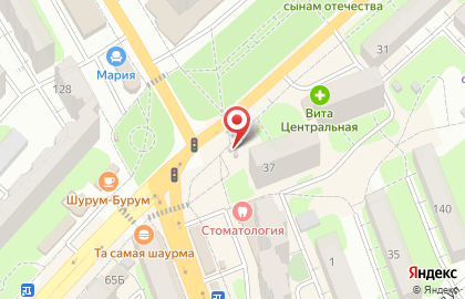 Киоск по продаже хлебобулочных изделий Энгельсский хлебокомбинат на проспекте Фридриха Энгельса на карте