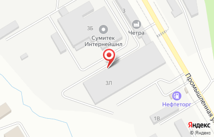Служба доставки DPD на Промышленной улице на карте