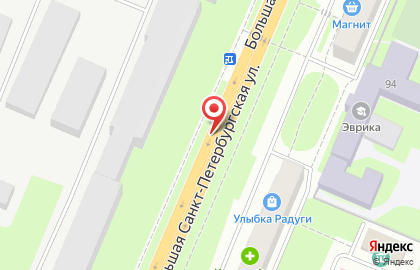 НовГАЗ на Большой Санкт-Петербургской улице на карте