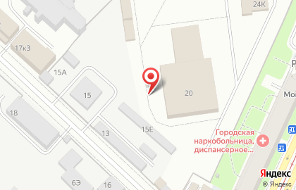 Шиномонтажная мастерская на ул. Ватутина, 15 на карте