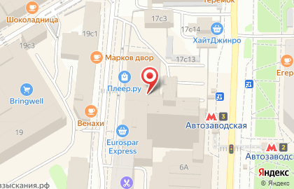 Служба экспресс-доставки DHL Express Easy на улице Мастеркова на карте