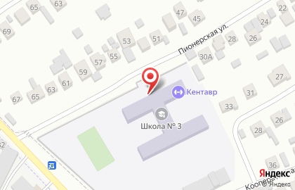Смышляевская средняя общеобразовательная школа №3 на Пионерской улице на карте