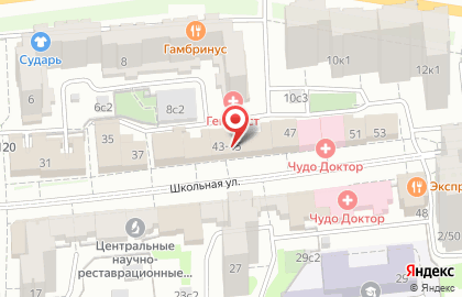 ЗооШтат на улице Школьная на карте