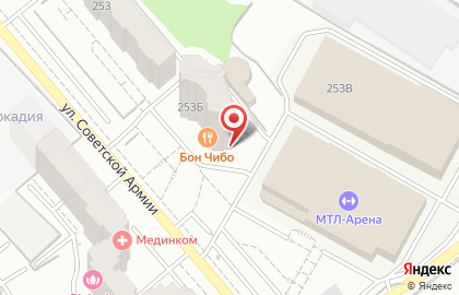 Клининговая компания Лотос на улице Советской Армии на карте
