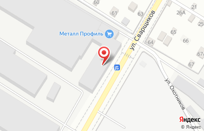 Компания Металл Профиль на улице Сварщиков на карте