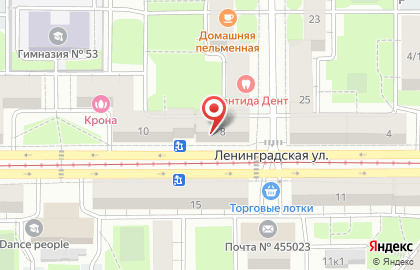 Медицинский центр Премиум на улице Ленинградской на карте