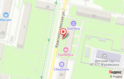 Студия красоты Гримерка на Краснополянской улице на карте