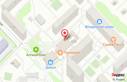 Пекарня Хлебный дворик на Новозаводской улице на карте